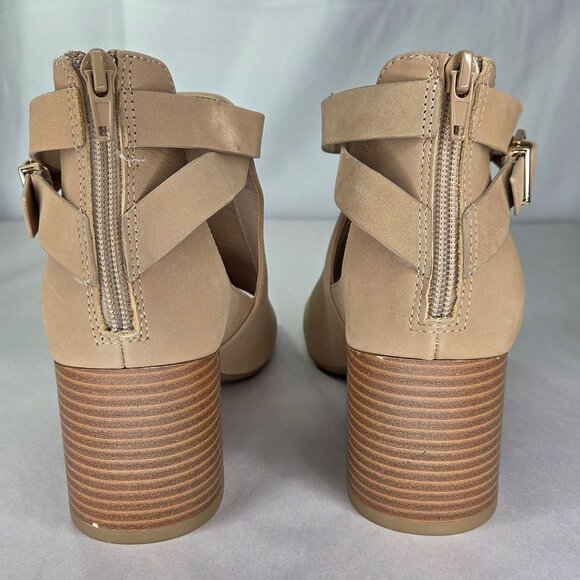 NWT Giani Bernini Women's Gaell Block Heel Peep Toe Shooties - Picture 4 of 7